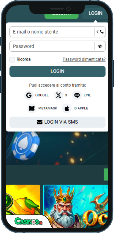 22 Casino Accesso