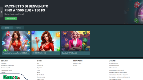 22 Casino Bonus