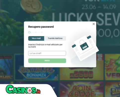 22 Casino problema di accesso