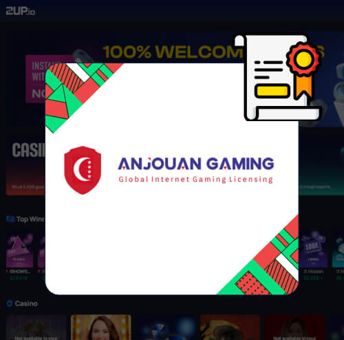 2UP Casino licenza