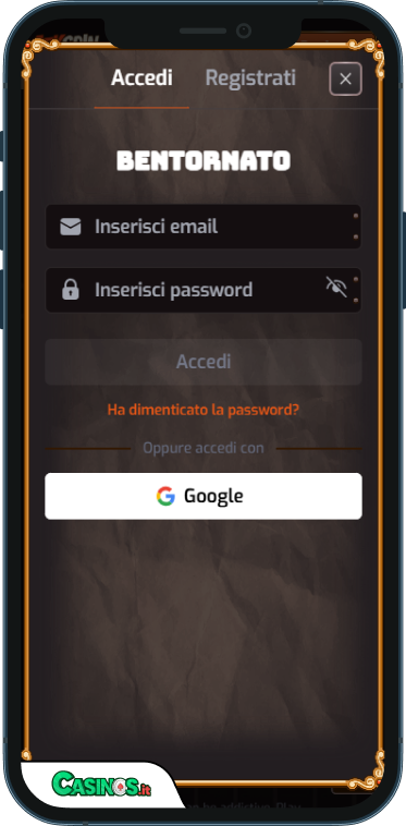 AFKSPIN Casino Accesso