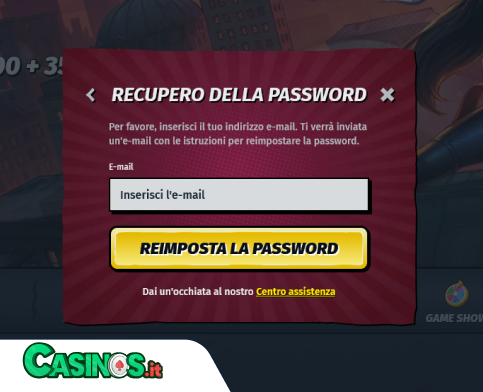 AllySpin Casino problema di accesso