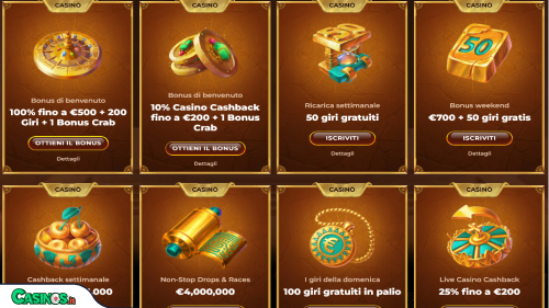 Amunra Casino Bonus