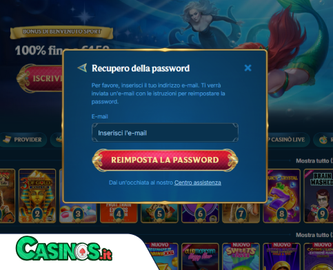 Aquawin Casino problema di accesso