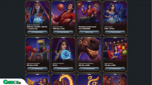 AstroMania Casino Bonus