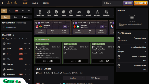 Atefia Casino Sport