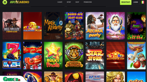 Avo Casino slot