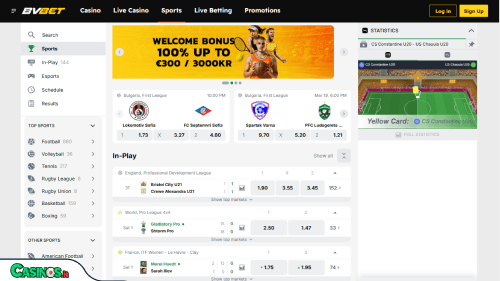 BVBet Casino Sport