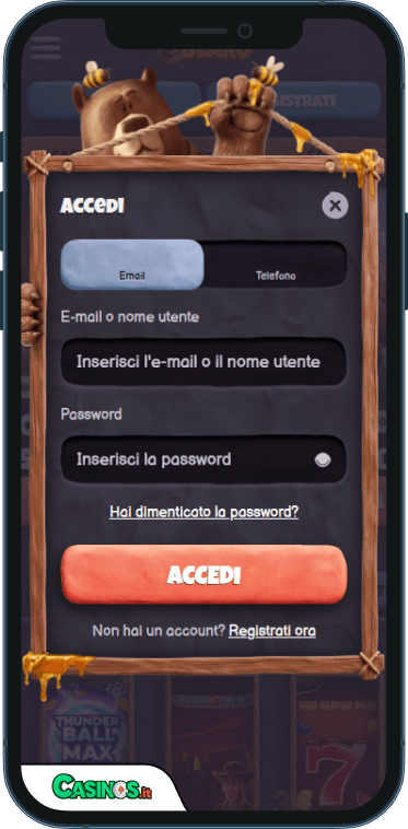 Bearo Casino Accesso