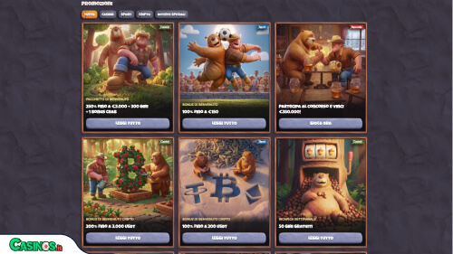 Bearo Casino Bonus