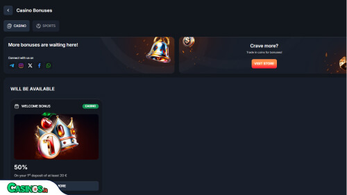 Beef Casino Bonus