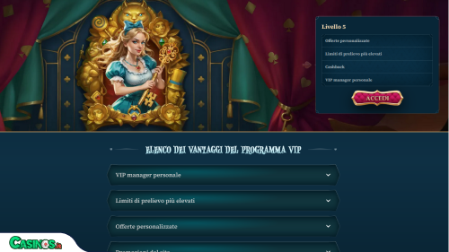 BetAlice Casino vip
