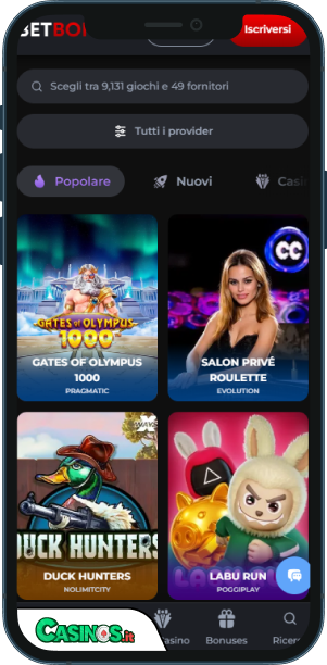 BetBona Casino app mobile
