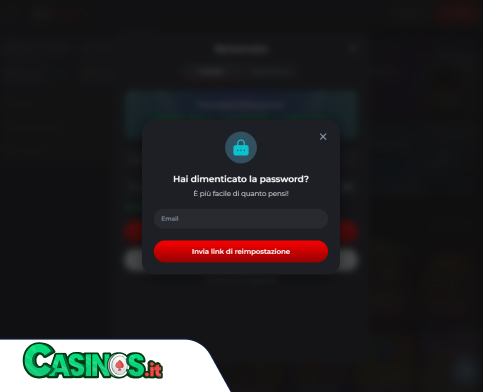 BetBona Casino problema di accesso