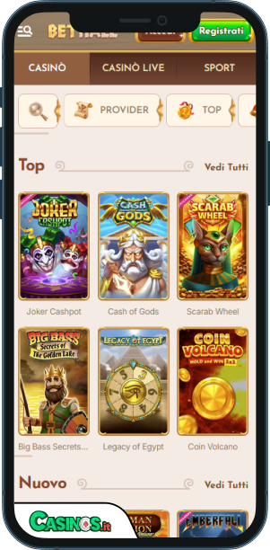 BetHall Casino app mobile