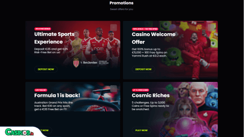 BetJordan Casino Bonus