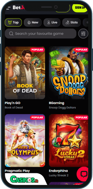 BetJordan Casino app mobile