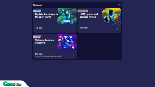 BetMatch Casino Bonus