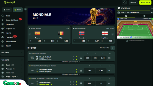 BetNjet Casino Sport
