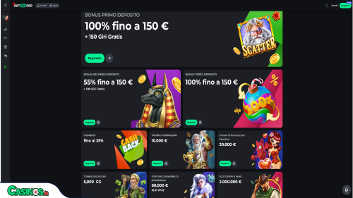 Bonus del casinò BetOnRed