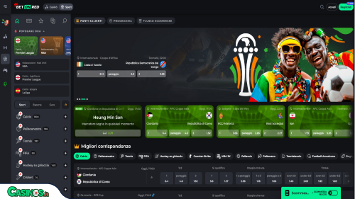 BetOnRed Casino Sport