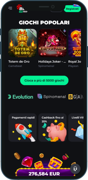 BetOnRed Casino app mobile