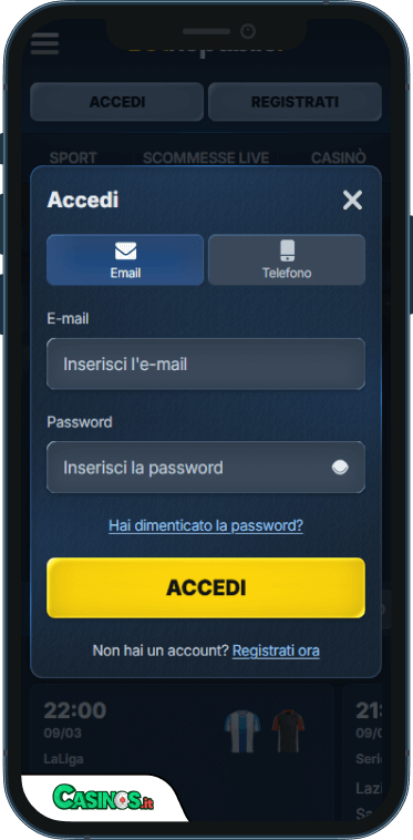 BetRepublic Casino Accesso