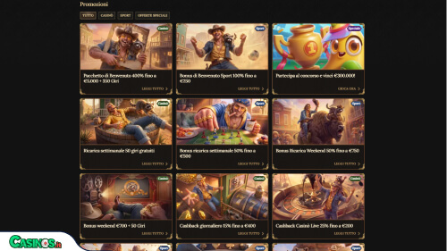 BetWest Casino Bonus