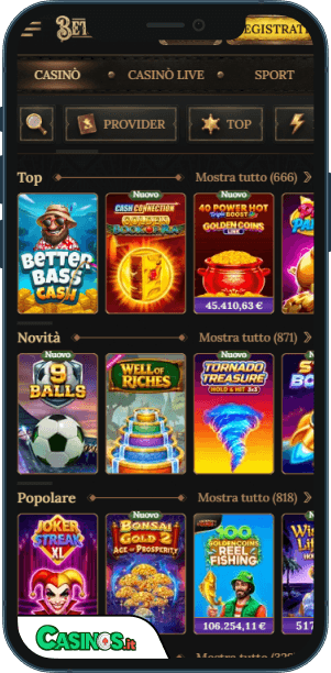 BetWest Casino app mobile