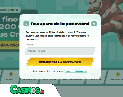 Betalright Casino problema di accesso
