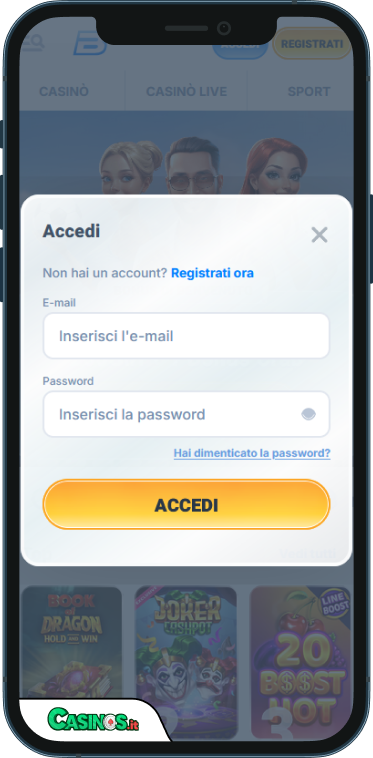 Beteum Casino Accesso