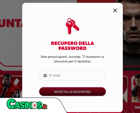 Betista Casino problema di accesso