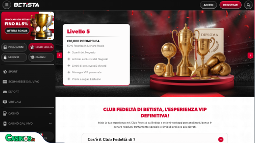 Betista Casino vip