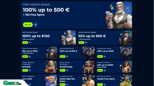 Billionaire Spin Casino Bonus