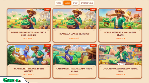 Billy Bets Casino Bonus