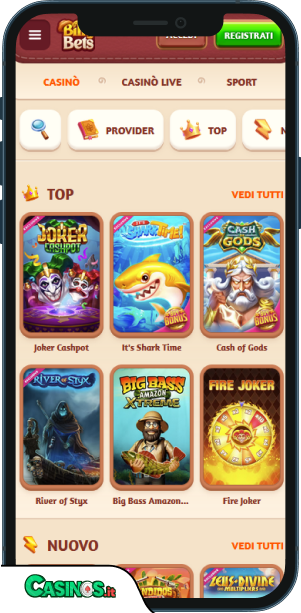 Billy Bets Casino app mobile