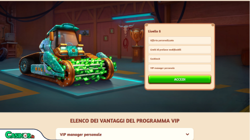 Billy Bets Casino vip