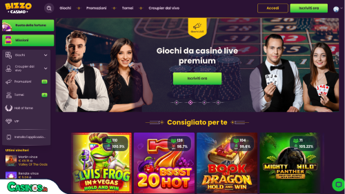 Bizzo Casino breve recensione