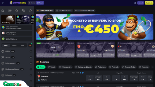 BonusKong Casino Sport