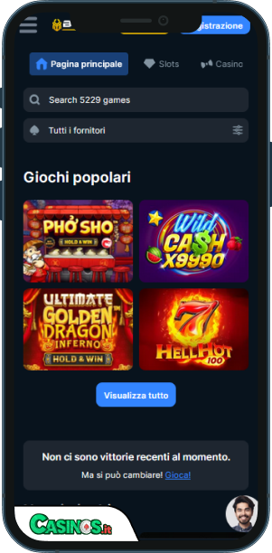 BookOfBet Casino app mobile