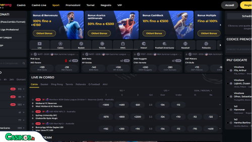 Boomerang Casino Sport