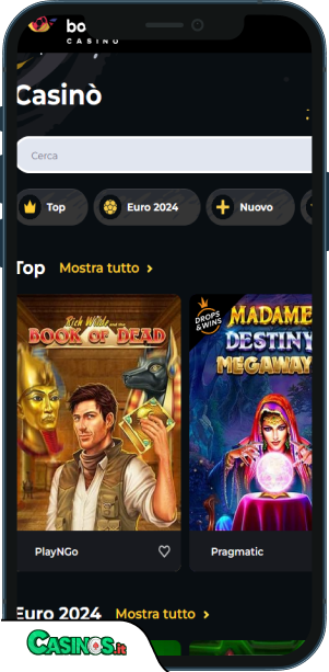 Boomerang Casino app mobile
