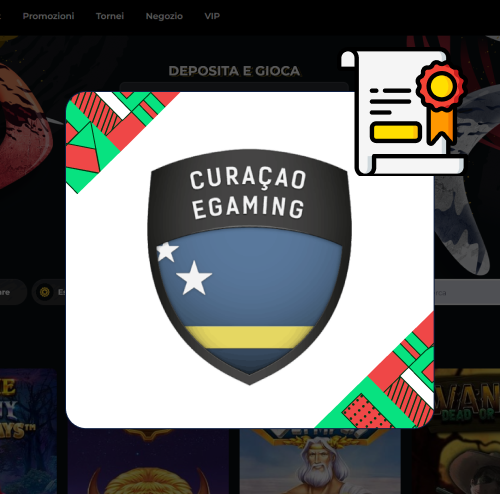 Boomerang Casino licenza