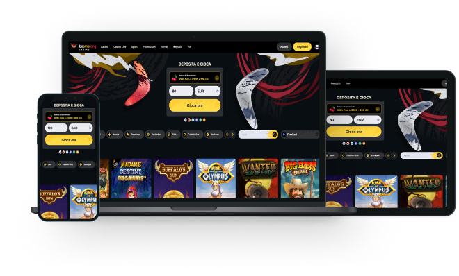 Boomerang Casino recensione