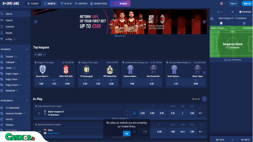 BoomerangBet Casino Sport