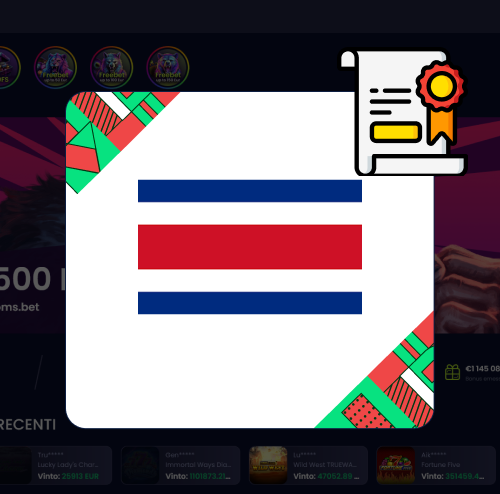 Booms Bet Casino licenza