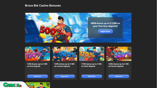 Bruce Bet Casino Bonus