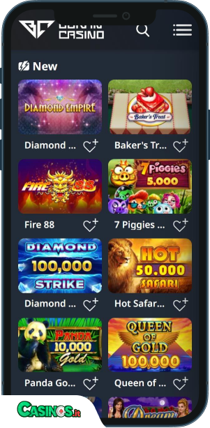 Buran Casino app mobile