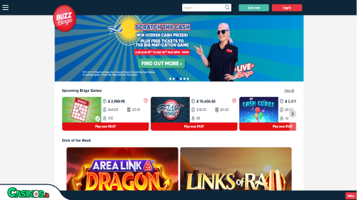 Buzz Bingo Casino breve recensione