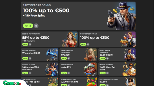 Capospin Casino Bonus